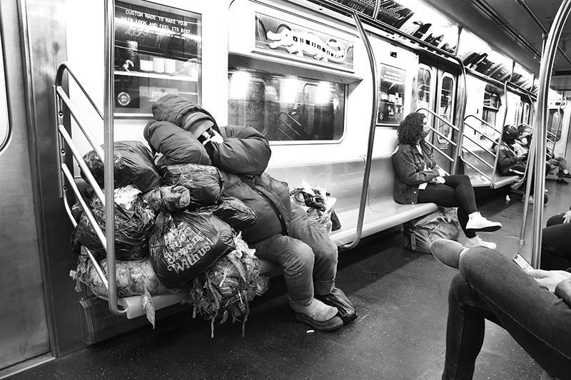 Homeless : Street Life : New York : Personal Photo Projects :  Richard Moore Photography : Photographer : 